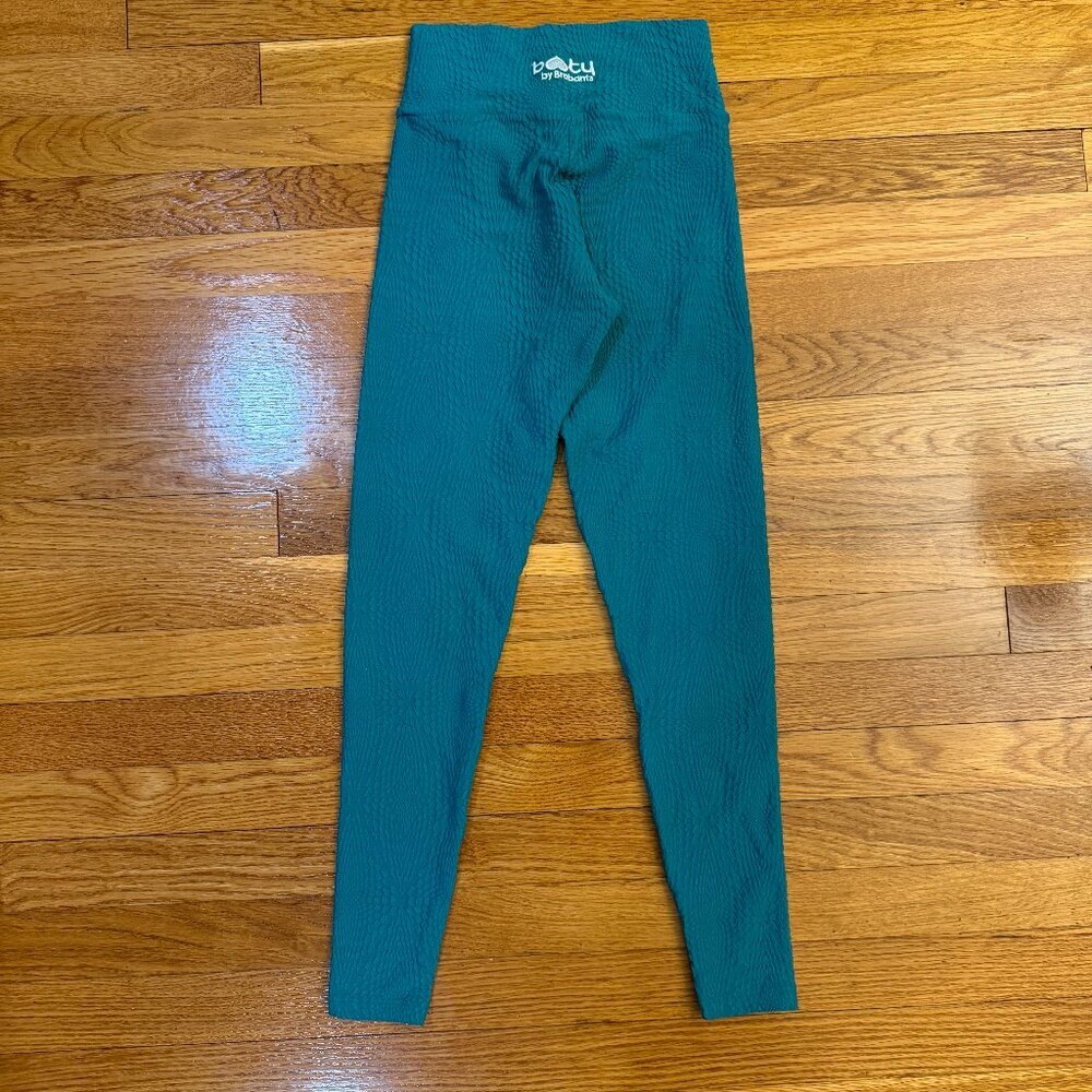 Booty by Brabants High Rise Shaping Leggings in Aqua Blue - One Size